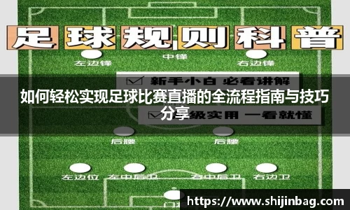 如何轻松实现足球比赛直播的全流程指南与技巧分享